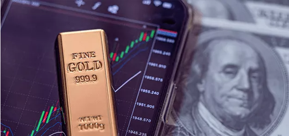 XAUUSD（ゴールド）の取引で重要となる価格変動要因を解説する図解。主に5つの要因が金相場を動かすポイント